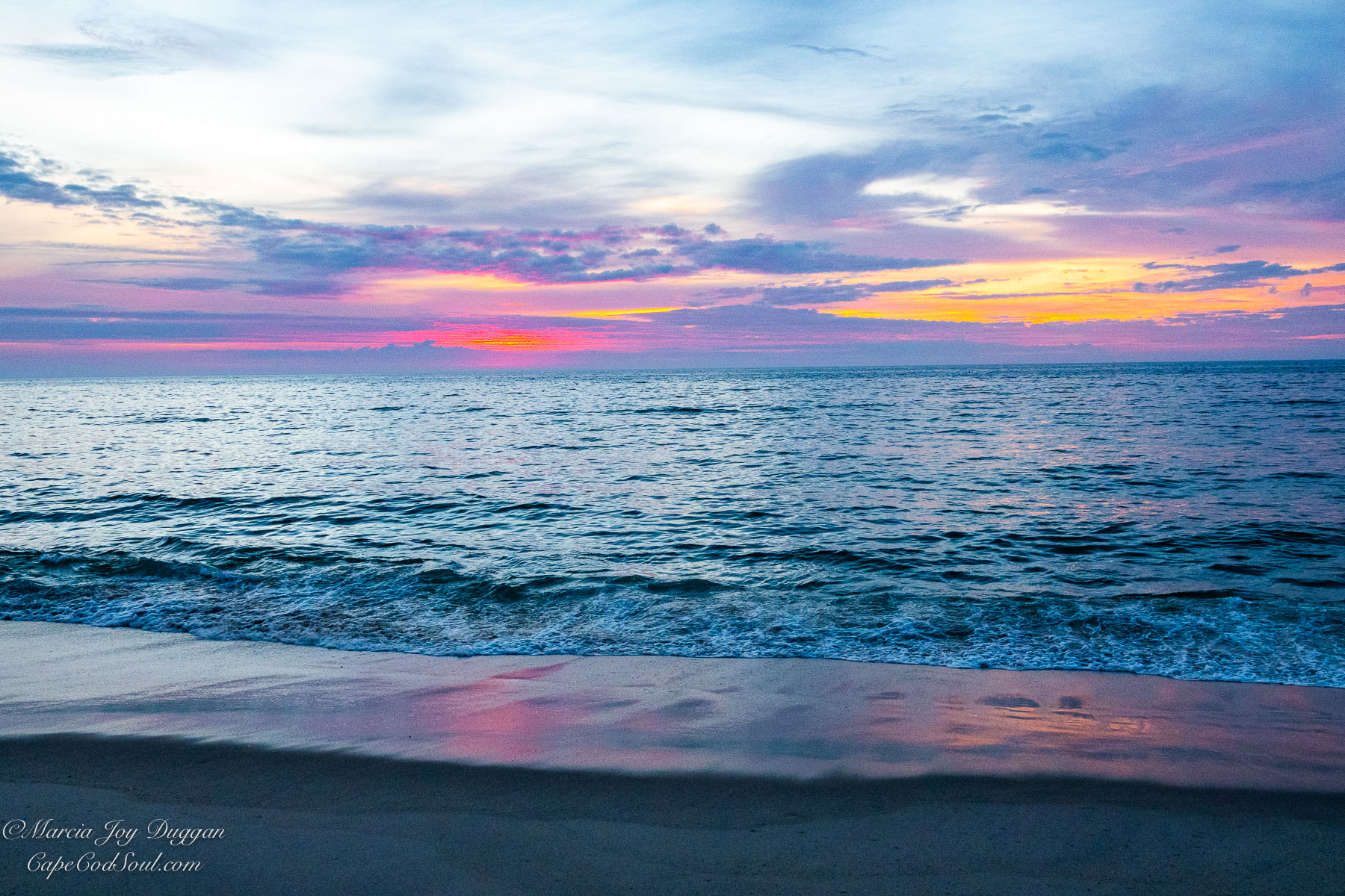 Nauset Swirl was photographed at Nauset beach during sunrise.